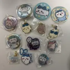 (匿名配送/即購入OK)ハチワレ　古本屋　缶バッジ　アクスタセット