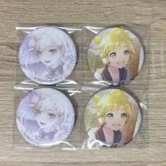 プロセカ グリッター缶バッジ 鏡音レン