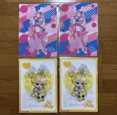 初音ミク　ロディ　タイトーくじ　クリアファイル　ステッカー　巡音ルカ　鏡音レン