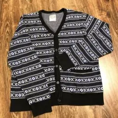 CIAOPANIC TYPY チャオパニック　ノルディック柄　カーディガン