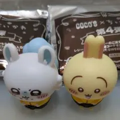 ちいかわとココスのコラボ第4弾 うさぎ モモンガ 2点セット