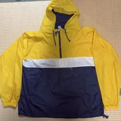 00s ロシア製OLD GAP ポケッタブルナイロンアノラックパーカー 激レア