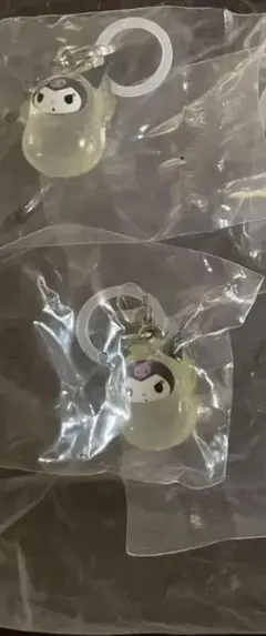 サンリオキャラクター なりきりオイスター　めじるしアクセサリー　クロミ2個セット