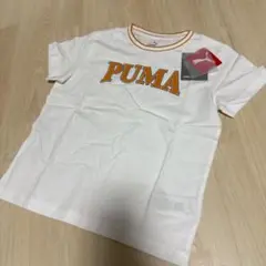 新品PUMAキッズ半袖Tシャツ 白 140cm 男の子女の子