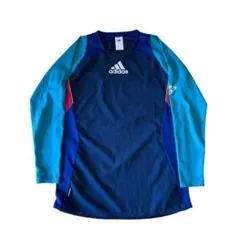 adidas アディダス 長袖 トレーニングシャツ メンズ XO 大きいサイズ