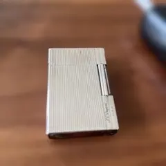 S.T. Dupont デュポン ガスライター シルバー 着火未確認