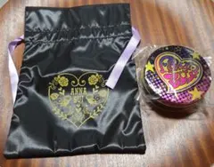 ANNA SUI 巾着袋 (黒)、ギフトボックス　(2個セット)のサムネイル