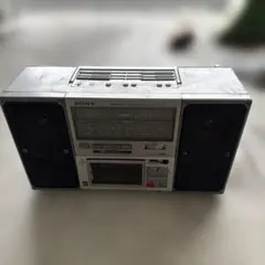 ジャンク品】SONY ラジカセ CFS-F11 稀少 昭和レトロ - メルカリ