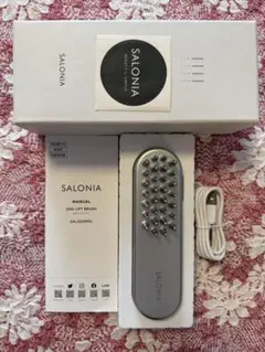 SALONIA サロニア EMS 電気ブラシ 美顔器 電動頭皮ブラシ