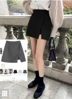 GRL インパン付きスリット台形ミニスカート[fo1791]