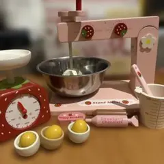 野いちごのおままごとスウィートカフェリボンと ホームメイドケーキセット