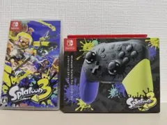 【新品未開封】Splatoon3+純正ワイヤレスプロコントローラー