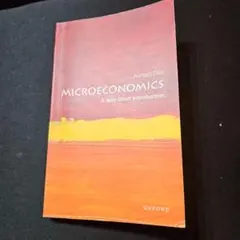 Microeconomics A Very Short Introduction
