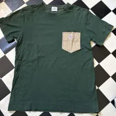 コーエン　SMITH'S コラボ ポケットTシャツ グリーン　サイズMのサムネイル