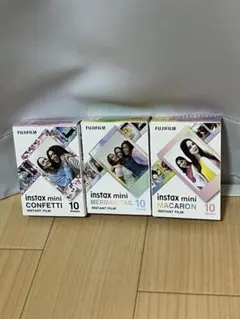 instax mini フィルム 3種セット