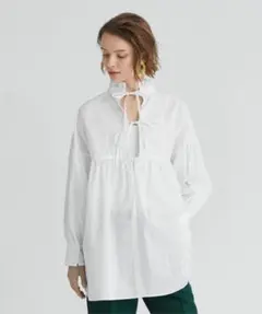 ◎ESTNATION ボリュームスリーブフリルブラウス エストネーション