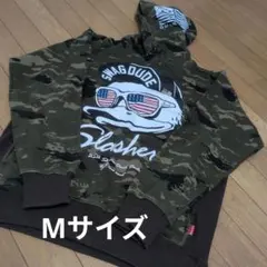 DACK DUDE　迷彩パーカー　Мサイズ