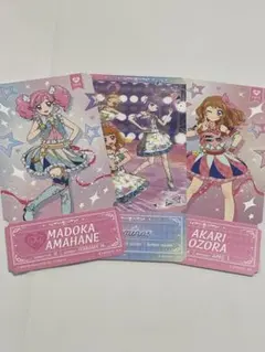 大空あかり 氷上スミレ 新条ひなき アイカツ チケットライクコレクション