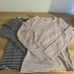 H&M カットソー2枚セット 130cm