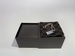 GUCCI グッチ ロゴプレート ボールチェーン ブレスレット SV925