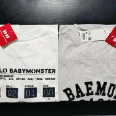ベビモン　ユニクロ　Tシャツ　2枚組　XLサイズ　BABYMONSTER　UT