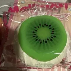 ラスト出品　新パッケージ　mellojoy メロジョイ 大福　スクイーズ キウイ