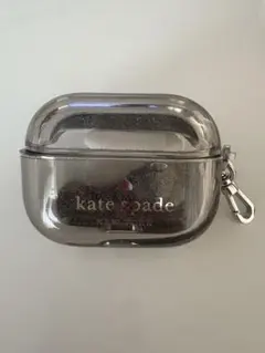 kate spade ケイト・スペード エアポッズ プロ　ケース 銀色