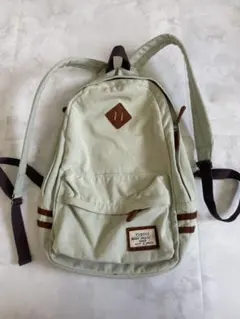 Vigour キャンバス リュック バックパック ライトグリーン