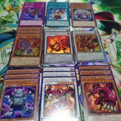 遊戯王　レッドデーモンズ　新規デッキパーツ9種24枚