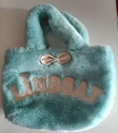Lindsay ファー トートバッグ