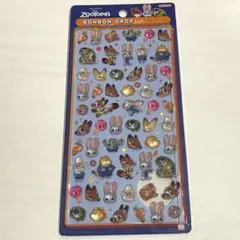 【新品・正規品】ボンボンドロップシール ズートピア ディズニー