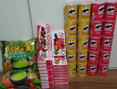 明治チョコ＆プリングルス＆パイの実詰め合わせのサムネイル