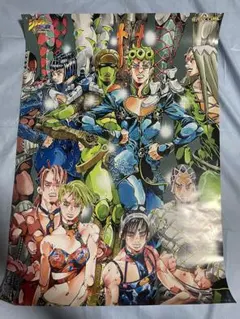 額は付きません PS2 ジョジョの奇妙な冒険 第5部 黄金の風 B2ポスター