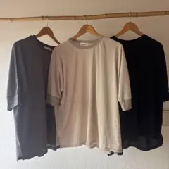MEDE19F 半袖 Tシャツ 3枚セット Lサイズのサムネイル
