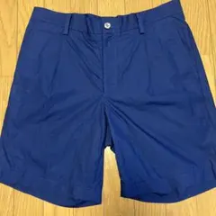 niuhans コットン ショートパンツ ネイビー 3のサムネイル