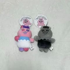 しまむら おぱんちゅうさぎ ぬいぐるみチャーム2種セット