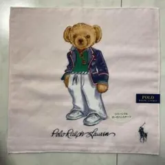 【新品未使用】POLO RALPH LAUREN ポロベア ガーゼハンカチ