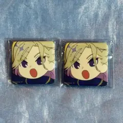 【ツイステ】ヴィル　スクエア　バッジ　缶バッジ　2点