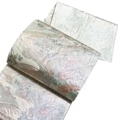 M10-5 新品保管品 本藍瓶染 絹紅梅 浴衣反物 灰紺 牡丹 菊 - メルカリ