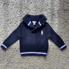 Ralph Lauren ネイビー セーター 18M ベビー　ポロ