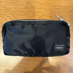 PORTER ブラック タンカー ポーチ フラグメントケース