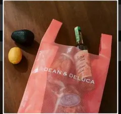 DEAN & DELUCAショッピング バッグ EVA コーラルオレンジ✨
