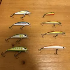 ツインクル シンキングディープ ミノー4個セット 渓流 60mm 渓流