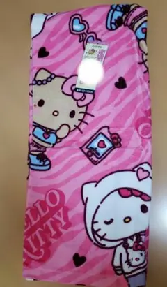 ハローキティ バスタオル ピンク 60×120cm