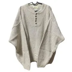 90s Eddie Bauer half-button ニットのサムネイル