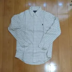 ラルフローレン Ralph Lauren チェック柄長袖ネルシャツ M
