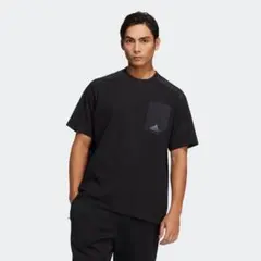 【adidas】PRSVE 半袖Tシャツ ブラック Sサイズ ユニセックス