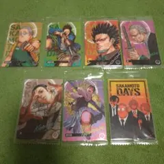 サカモトデイズウエハース　メタリックプラカード7枚