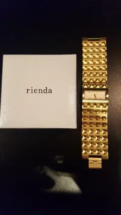 rienda リエンダ　スタッズ腕時計　新品未使用品