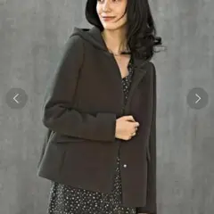 green label relaxing 2WAY ショートコート サイズ36